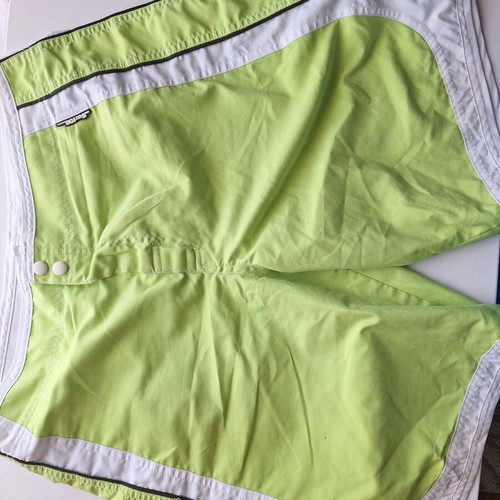 Zara swim shorts large green like new