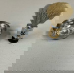  Metal Shaving Bowl Μπολ ξυρίσματος + Jaguar Πινέλο Ξυρίσματος Σε καλή κατάσταση Τιμή 5 Ευρώ