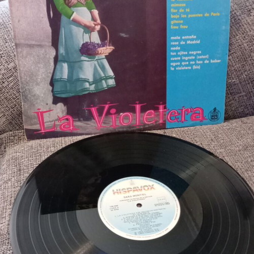 La Violetera vinyl record by Sara Montiel used