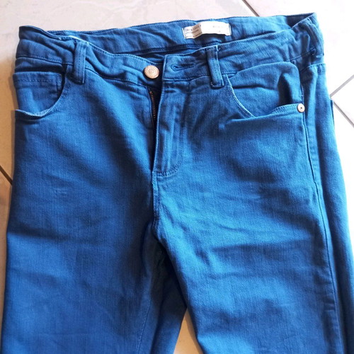 Blue Zara pants like new, age 13-14, size 164 cm