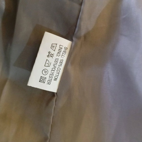 Women's cotton trench coat "Harpia" like new, beige, size XXXL