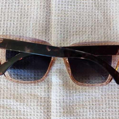 Solo-Solis NDL6216 Sunglasses New, Pink Transparent Cat Eye