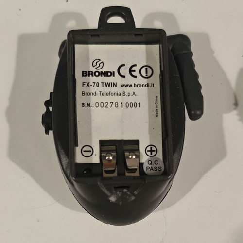 Brondi PMR FX-70 twin used walkie talkies, pack of 5
