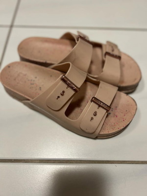 Zaxy sandals like new, beige, size 39, anatomical sole