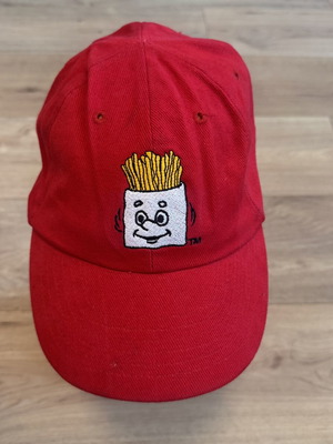 McDonald's Happy French Fries Snapback Cap 1998 100% Cotton like new