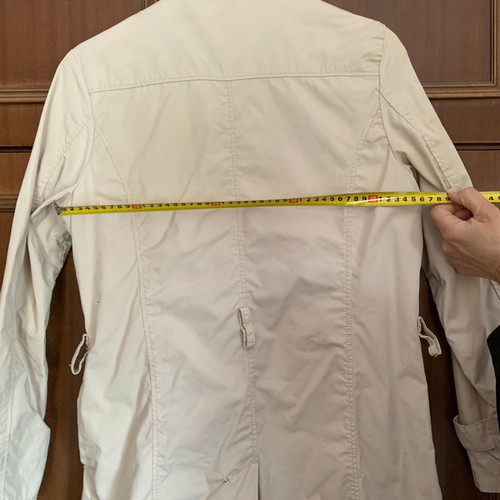 Blue Motion women's trench coat S 36/38 used, beige with belt
