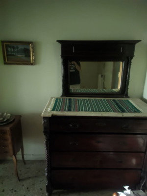 Antique furniture used, family heirloom over 100 years old