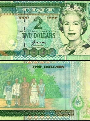 Νόμισμα Νησιά Φίτζι 2 Dollars 2002 καινούργιο