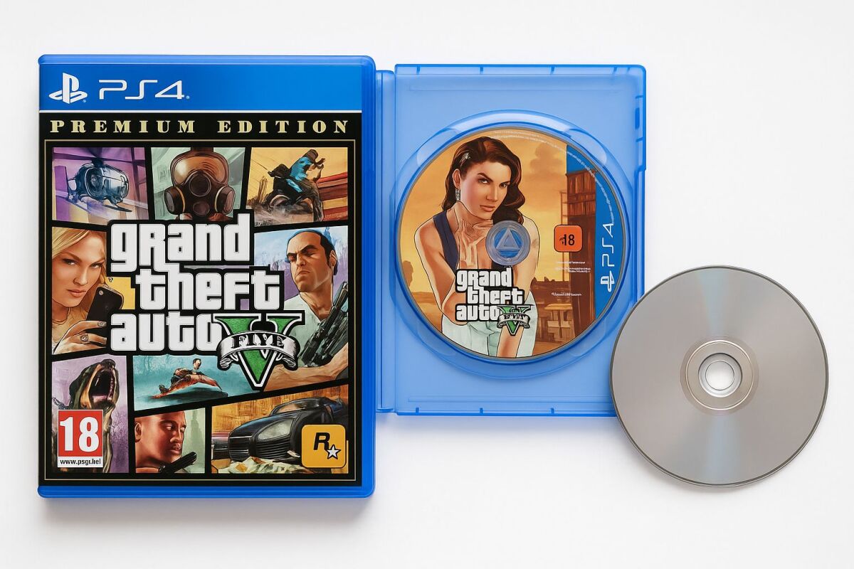GTA V Premium Edition PS4 game like new,… - € 14,99 - Vendora.cy