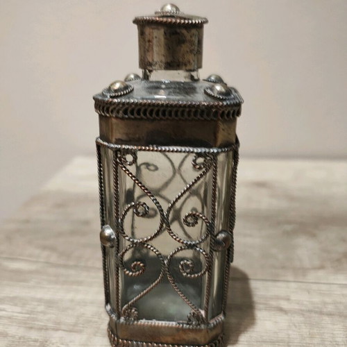Old perfume bottle used