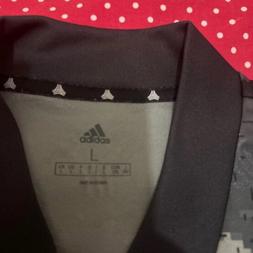 Μπλούζα Adidas large μαύρο γκρι σαν καινούργιο
