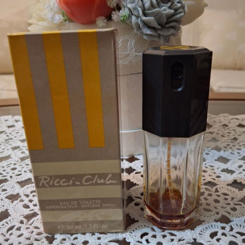 Ricci-Club edt men's collectible perfume used, 50 ml, evaporated