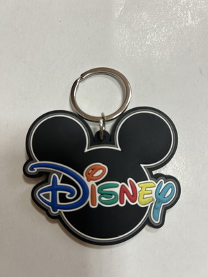 Disney Mickey Mouse 90 Years Commemorative Keychain new, rubber