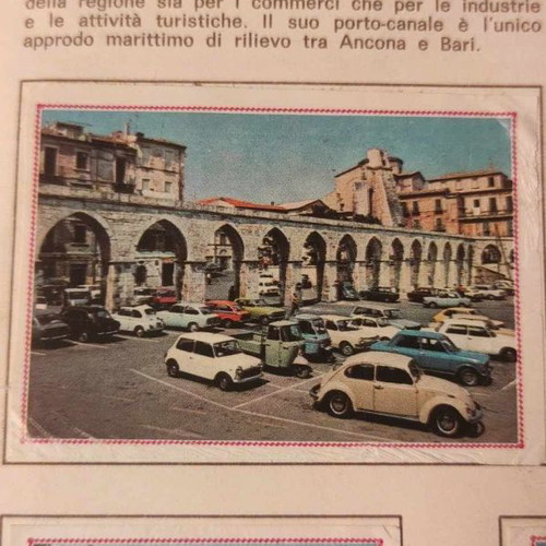 Panini album Italia 1978 used with landscape and landmark images