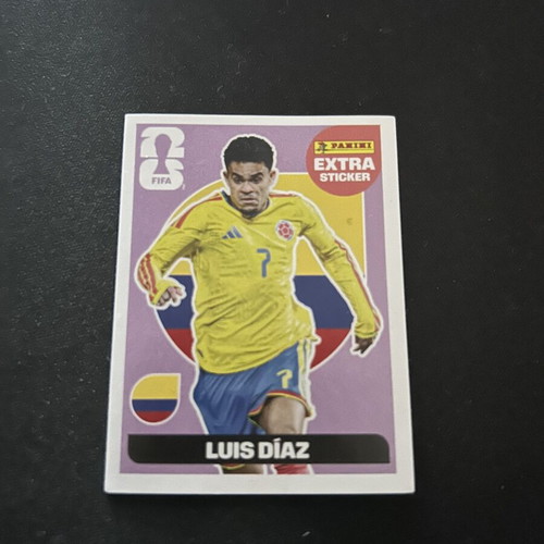 Luis Diaz Extra Sticker New