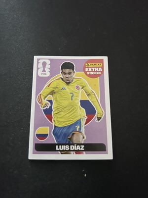 Luis Diaz Extra Sticker New