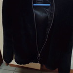 Terranova kids faux fur coat like new, black, size S