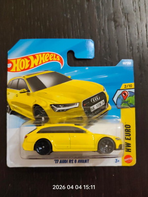 Hot Wheels '17 Audi RS 6 Avant new
