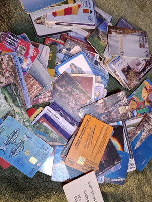 Phone cards pack of 102 pieces