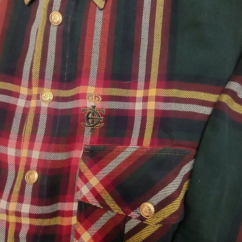 Iceberg shirt like new, multicolor checkered, size XL/XXL
