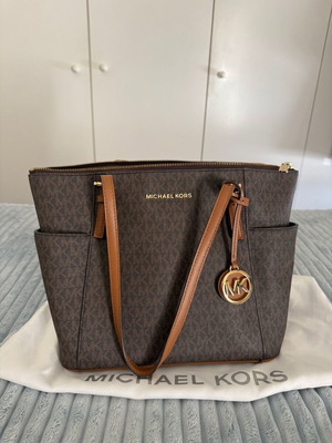 Michael Kors Jet Set tote bag brown like new