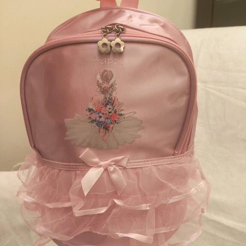 Tulle Ballerina Backpack Pink New
