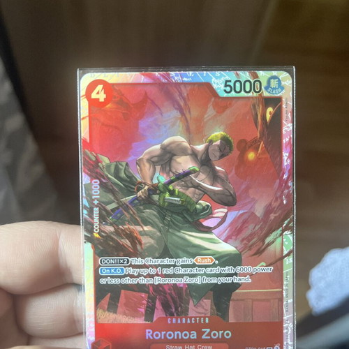 Roronoa Zoro SR One Piece card