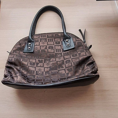 KEM shoulder bag new, black and brown, 38x25