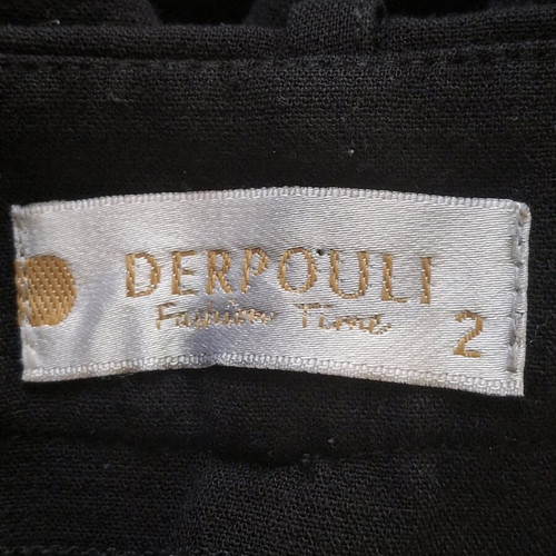 Derpouli black pants like new, size S-M