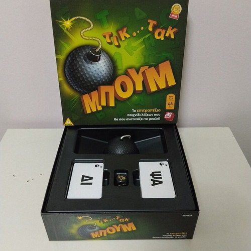 Tik Tak Boom board game used by AS