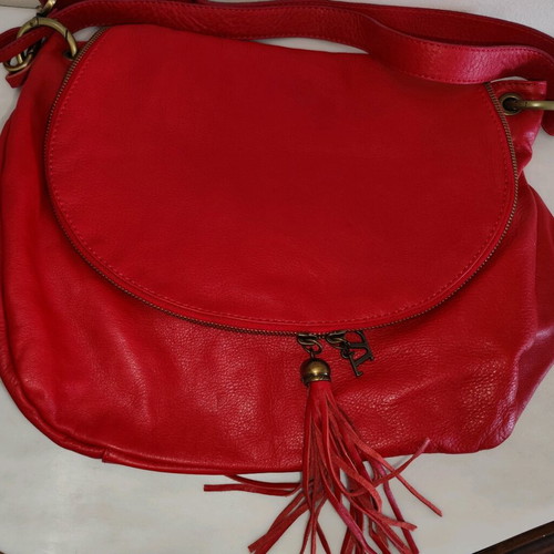 Tuscany Leather shoulder bag red like new