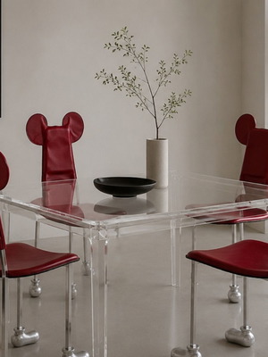 Garriris Chair "Mickey Mouse Chair" set of 4, like new