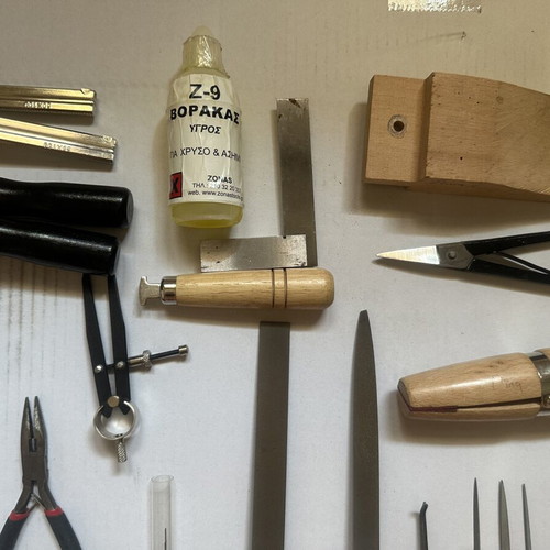 Complete silversmith and jewelry making tool set