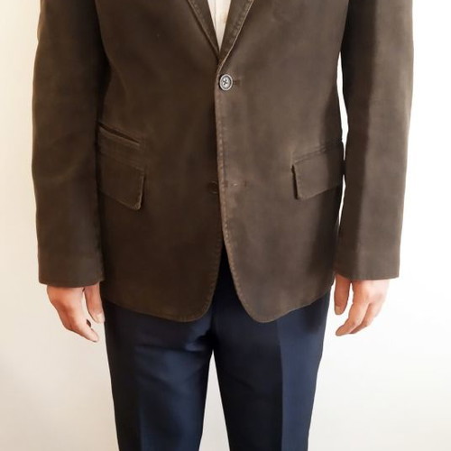 CEDARWOOD STATE men's double-breasted brown jacket like new