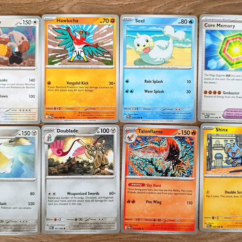 Pokemon Card Bundle Mint Condition 53 Cards from PLF, POR, CRI