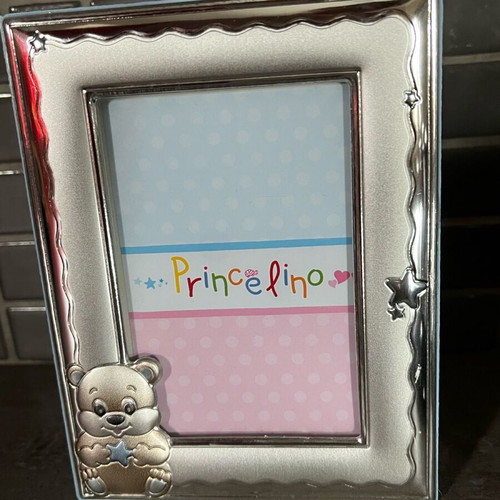 Princelino silver photo frame like new, small size 9.5x12.5 cm