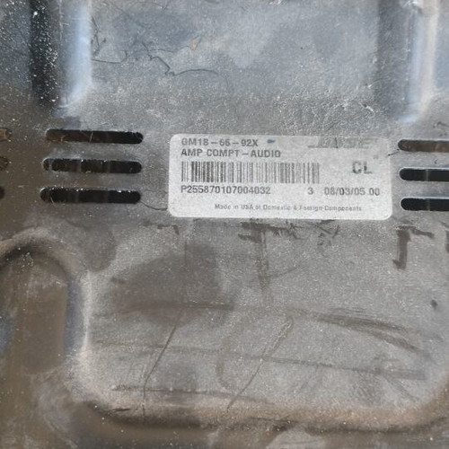 Mazda 6 amplifier used, removed from damaged car