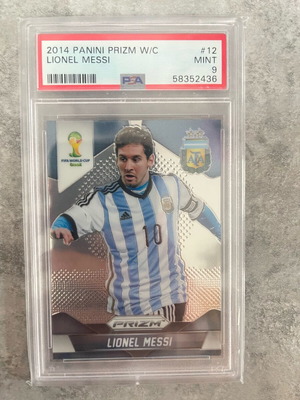 Messi world cup 2014 PSA 9