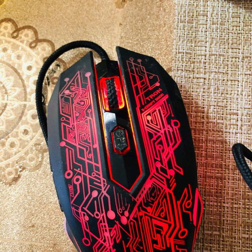 Alcatroz X-Craft Pro Tron 5000 used optical gaming mouse
