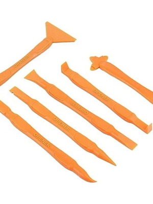Jakemy 6 Pack Flexible Opening Tools JM-OP16 for Phone Repair Orange New