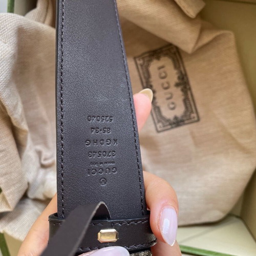 Ζώνη Gucci γυναικεία αυθεντική ολοκαίνουργια, μέγεθος 85, μπεζ