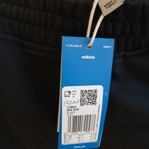 Adidas Originals dark blue shorts, men's M, new with tags