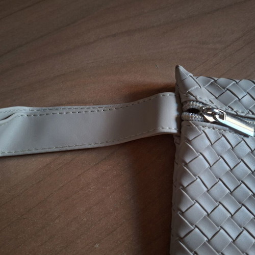 Toiletry bag unused, beige