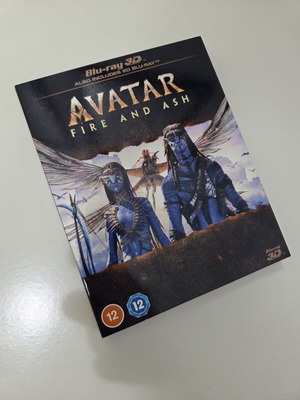Avatar Fire and Ash 2D + 3D Blu Ray σαν καινούργιο