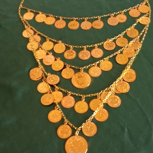 Handmade Boutique Necklace with 30 Pendants from Tryavna