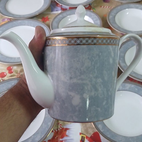Ardent porcelain serving set for 7 people, new