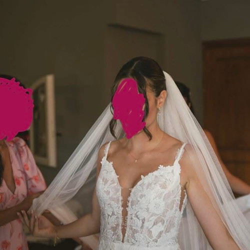 Wedding dress like new Justin Alexander Lillian West summer 2025