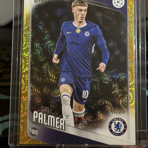 Cole Palmer Topps Carnaval Card Limited Edition 47/50