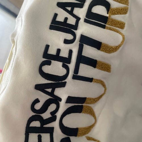 Versace Jeans Couture sweatshirt with puffed sleeves, like new, XS