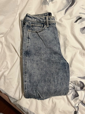 Hollister Jeans Ultra High-Rise Mom Fit μεταχειρισμένα, μέγεθος M 38-40, μπλε